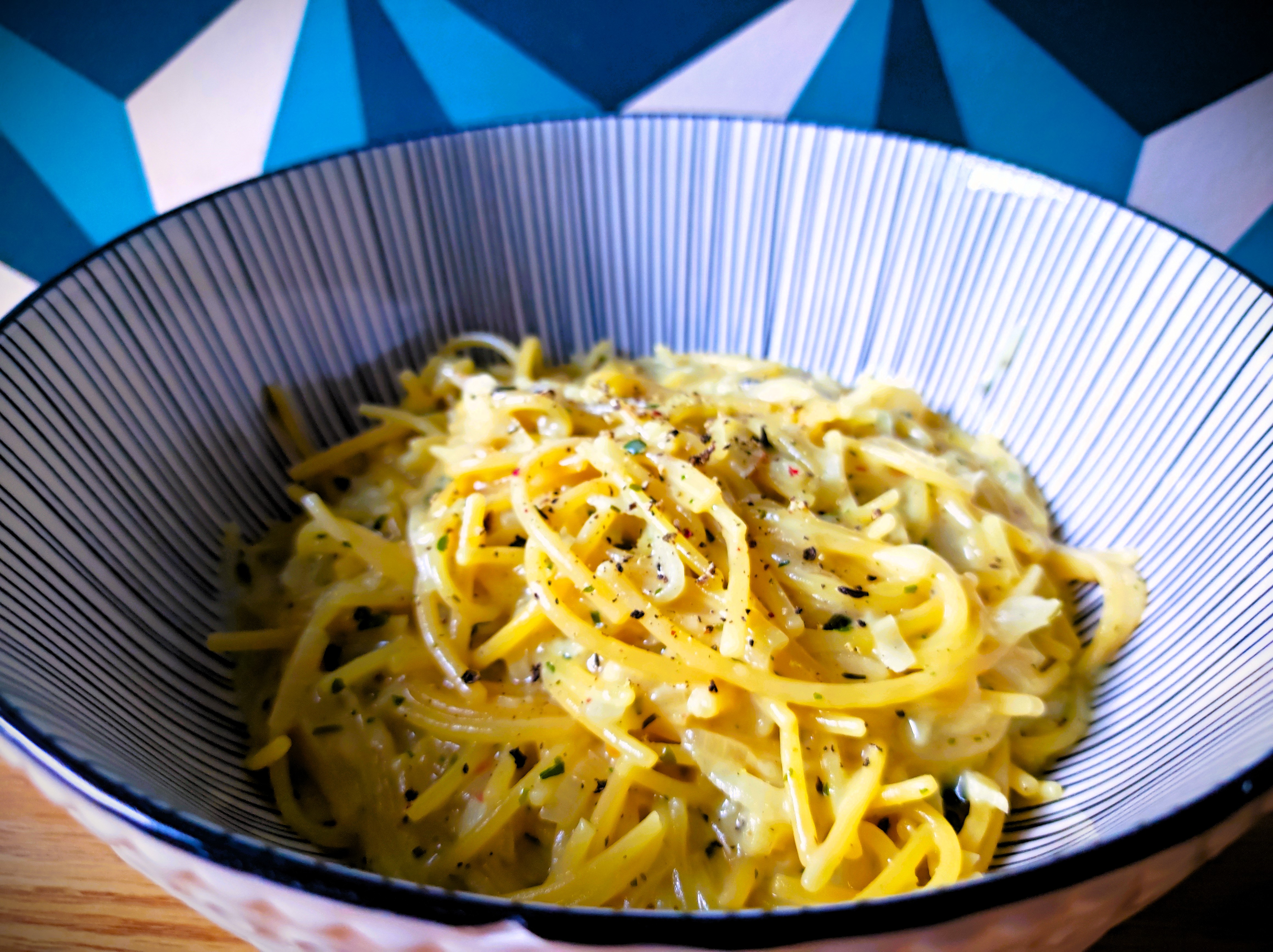 French Onion Spaghetti